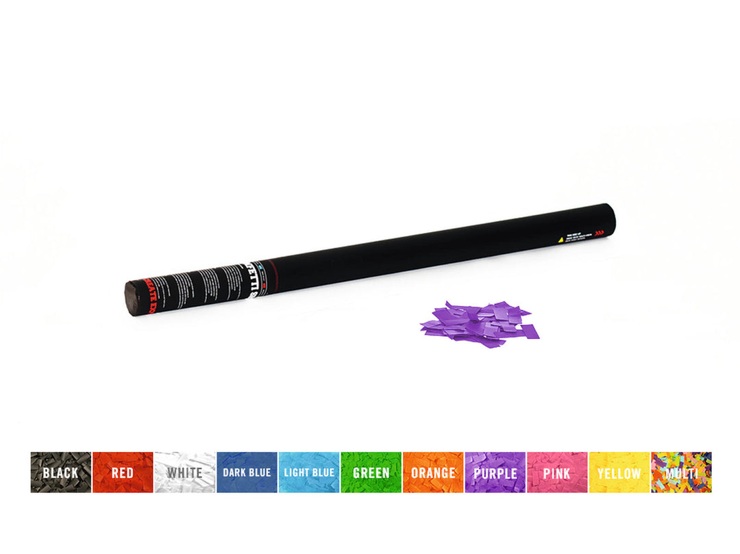 TCM FX Cannone manuale per coriandoli 80cm, viola