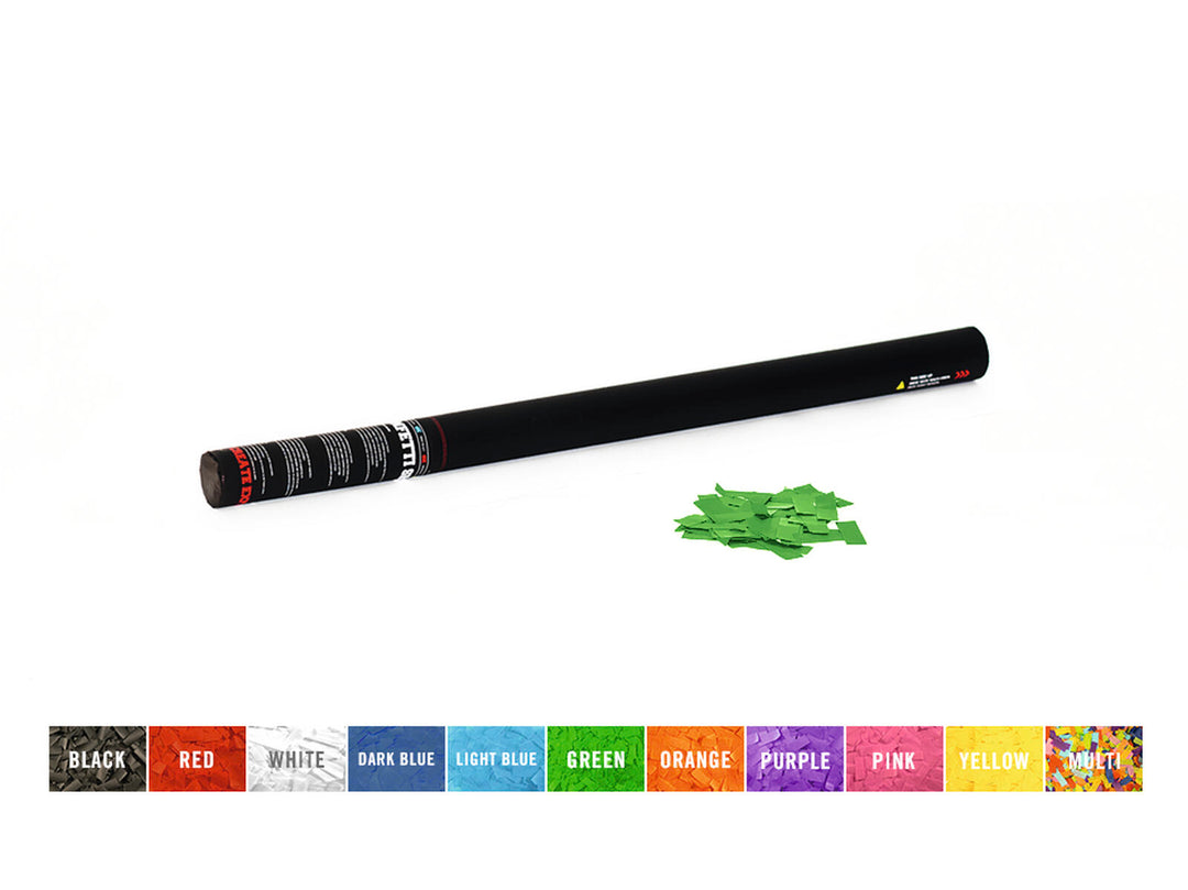 TCM FX Cannone portatile per coriandoli 80cm, light verde