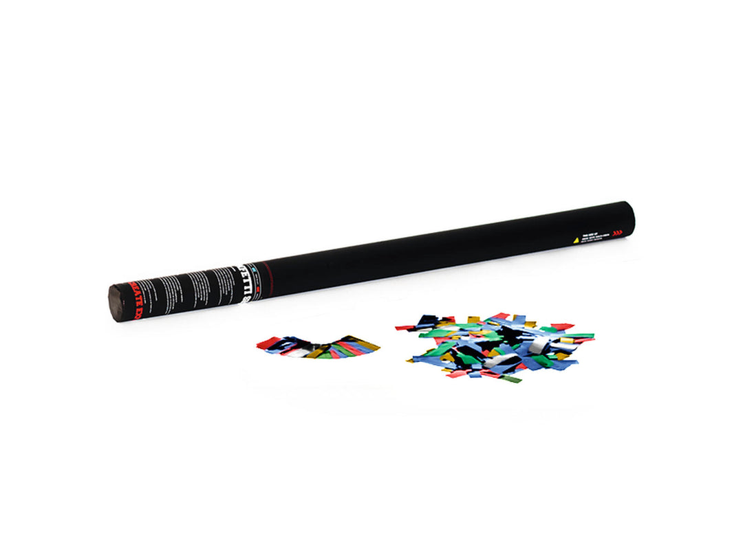 TCM FX Handheld Confetti Cannon 80cm, multicolore metallizzato
