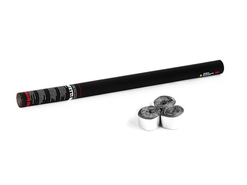 Cannone manuale per streamer TCM FX 80cm, argento