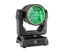 EUROLITE set 2x LED IP TMH-W285 Hypno Teste Mobile Wash + Flightcase con ruote