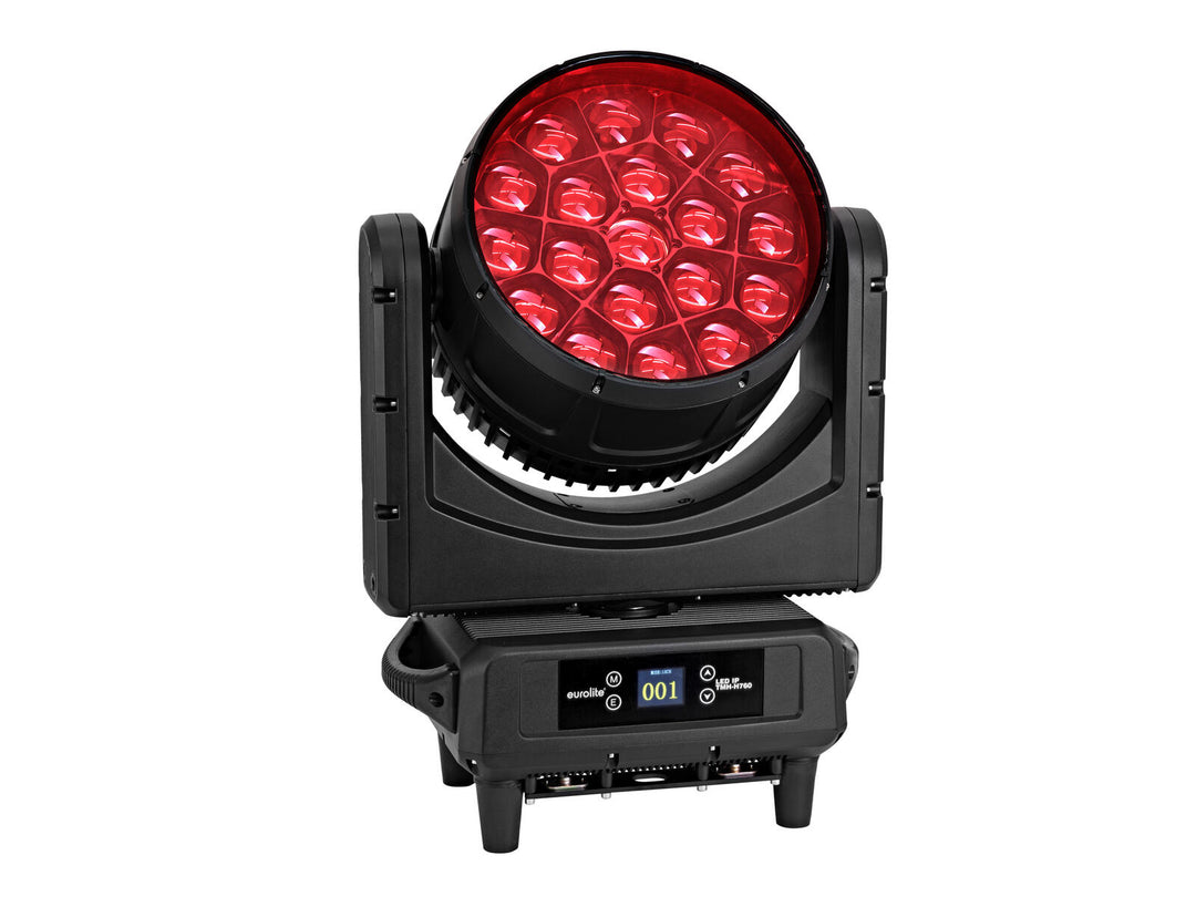 EUROLITE Set 2x LED IP TMH-H760 + Case con ruote