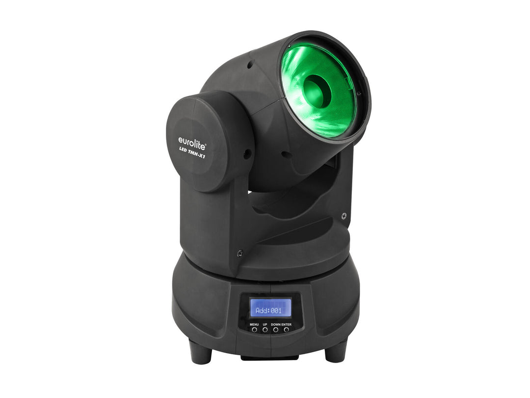 EUROLITE Set 4x LED TMH-X1 Teste Mobile Beam + Custodia