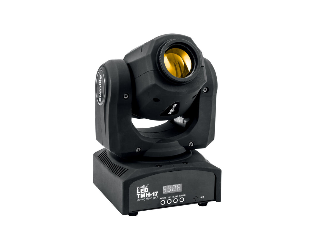 EUROLITE Set 4x LED TMH-17 Spot + Custodia con ruote