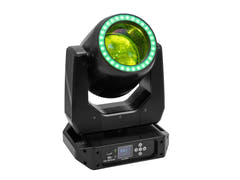 EUROLITE Set 2x LED TMH-B120 Hypno Teste Mobile Beam + Flightcase con ruote