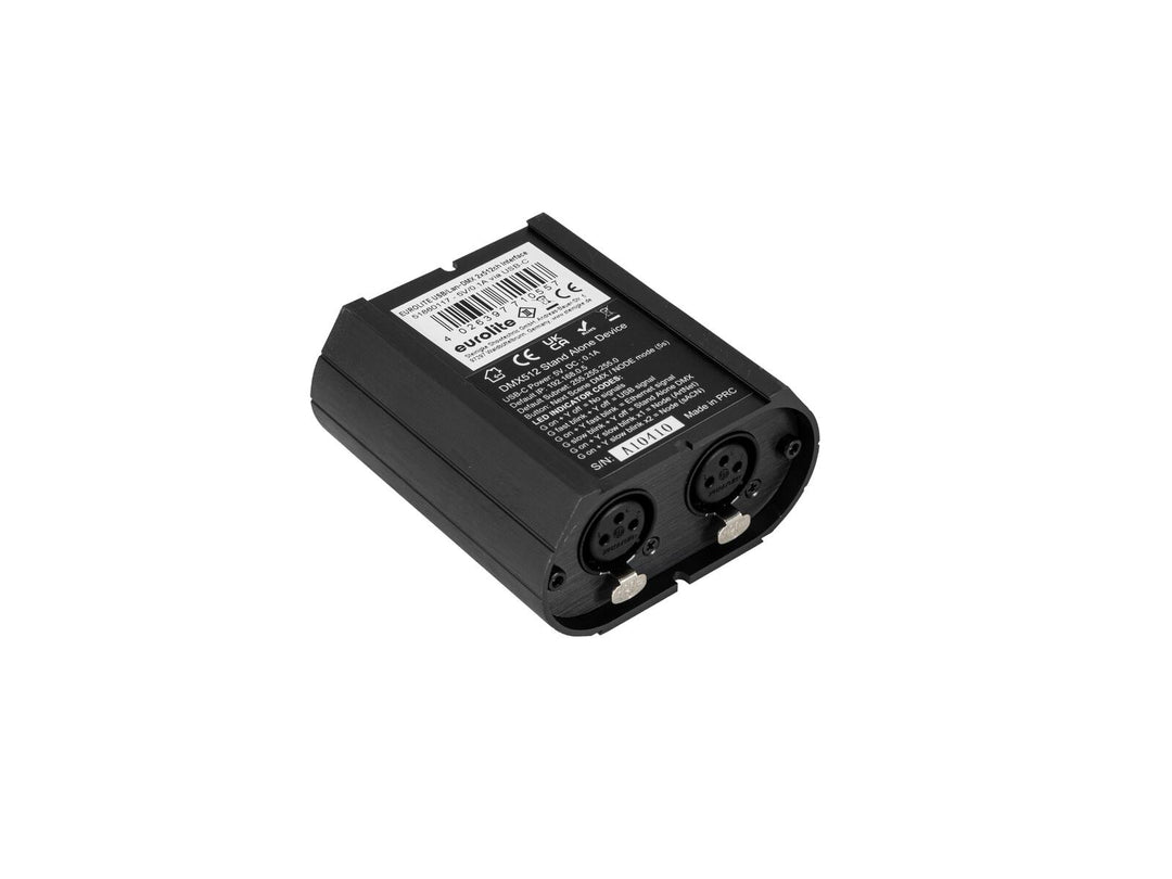 Interfaccia EUROLITE USB/LAN-DMX 2x512ch