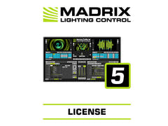 EUROLITE Set 5x LED PR-100/32 Pixel DMX Rail bk + Software Madrix
