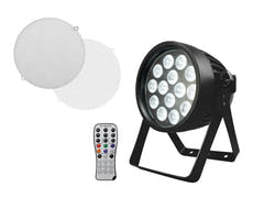 EUROLITE Set 4x LED IP PAR 14x10W HCL + custodia da trasporto