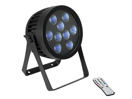 EUROLITE LED IP PAR 9 UV Faretto