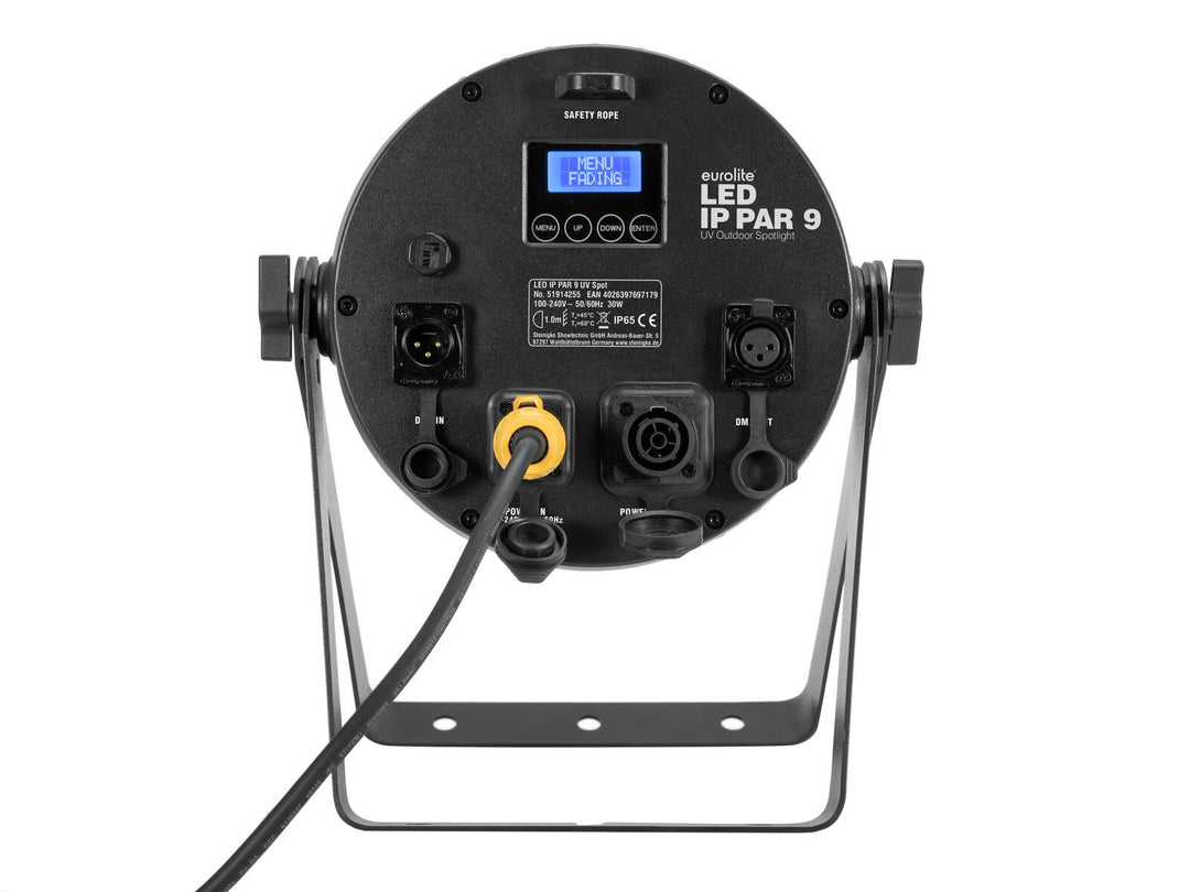 EUROLITE LED IP PAR 9 UV Faretto