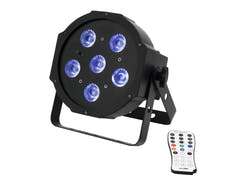 EUROLITE Set 4x LED SLS-603 + custodia EC-SL4M dimensione M