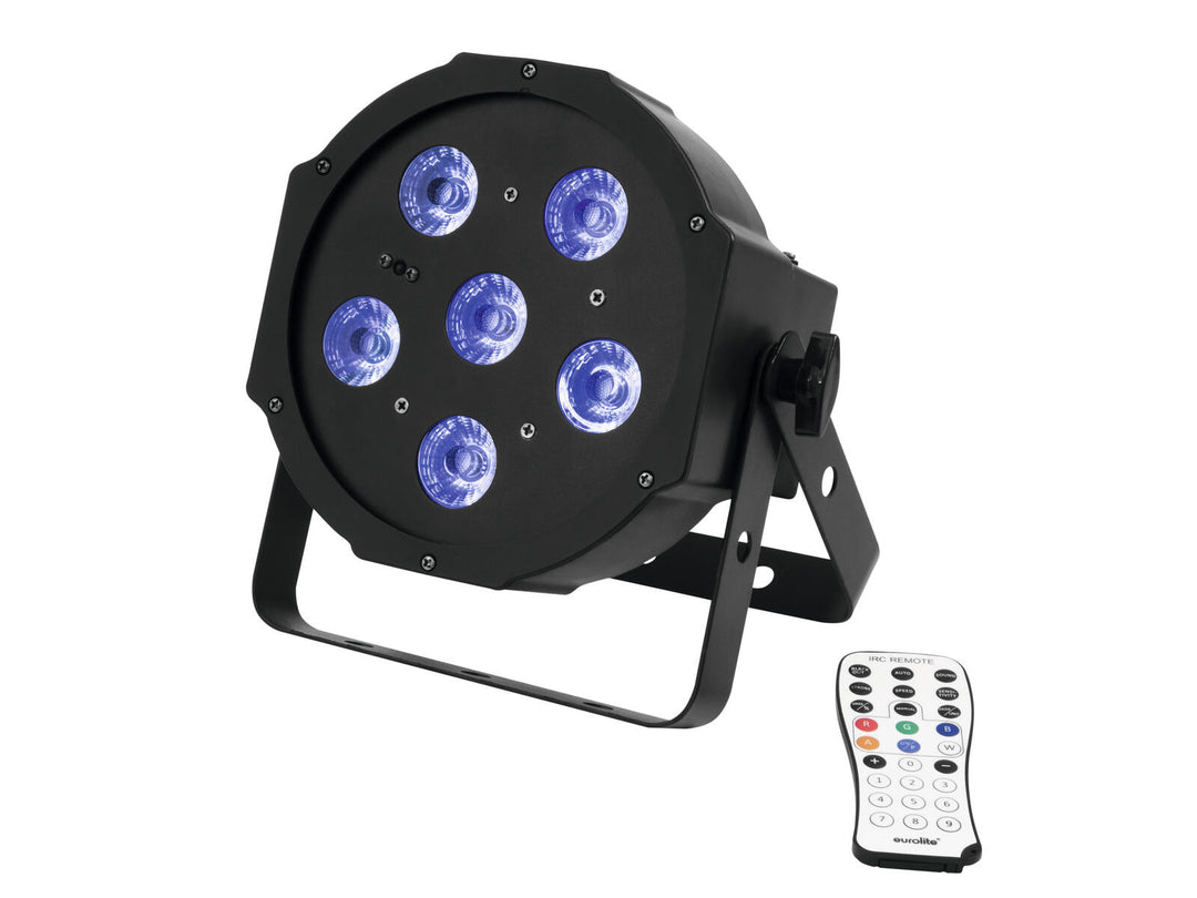 EUROLITE Set 4x LED SLS-603 + custodia EC-SL4M dimensione M