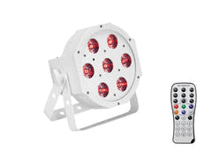 EUROLITE Set 4x LED SLS-7 HCL Floor bianco + Custodia