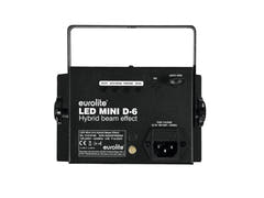 EUROLITE LED Mini D-6 Effetto ibrido Beam