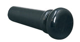 GEWA bottone terminale in PVC nero per chitarre, 6 pz.