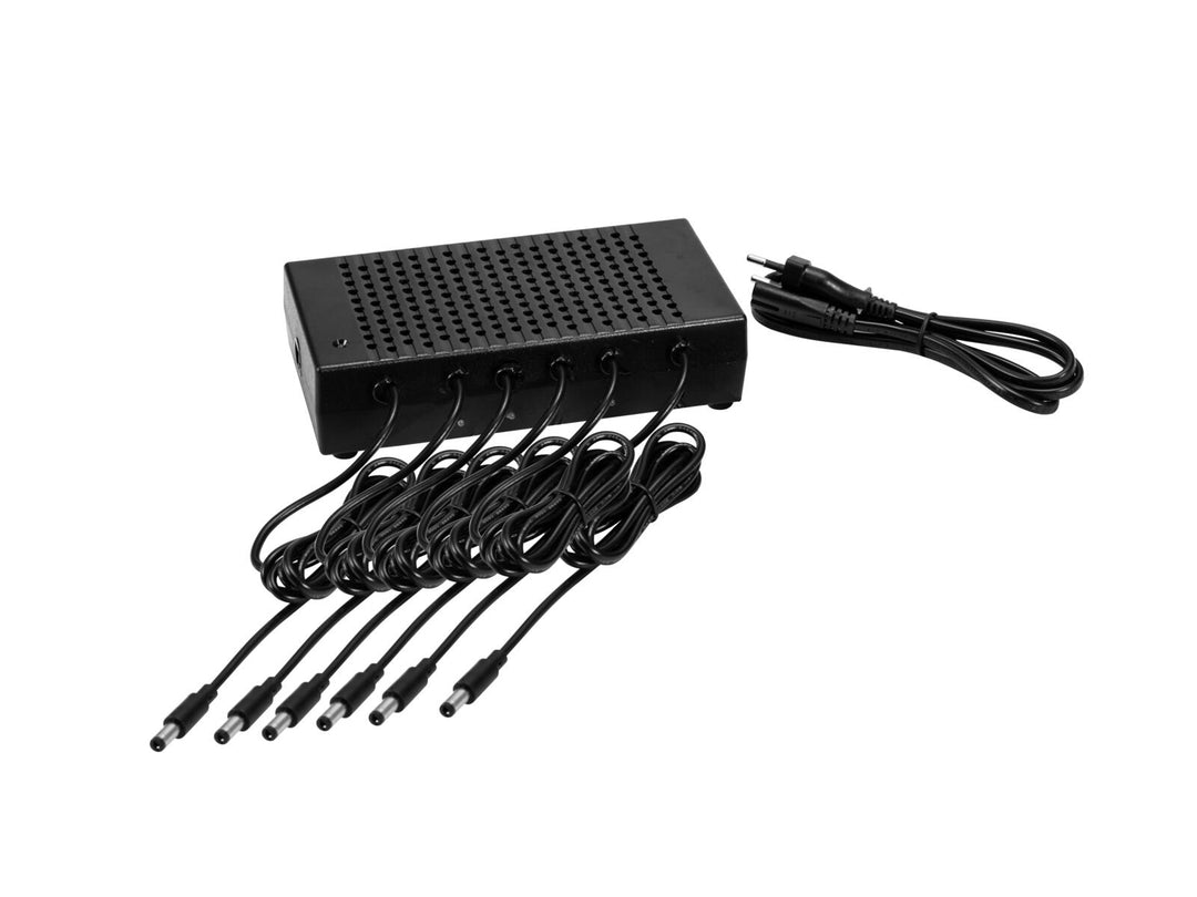 EUROLITE set 6x AKKU LED Party Tube IR + caricatore + borsa morbida