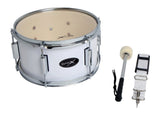 Tamburo tenore da marcia Basix 14" x 10", bianco, con battente