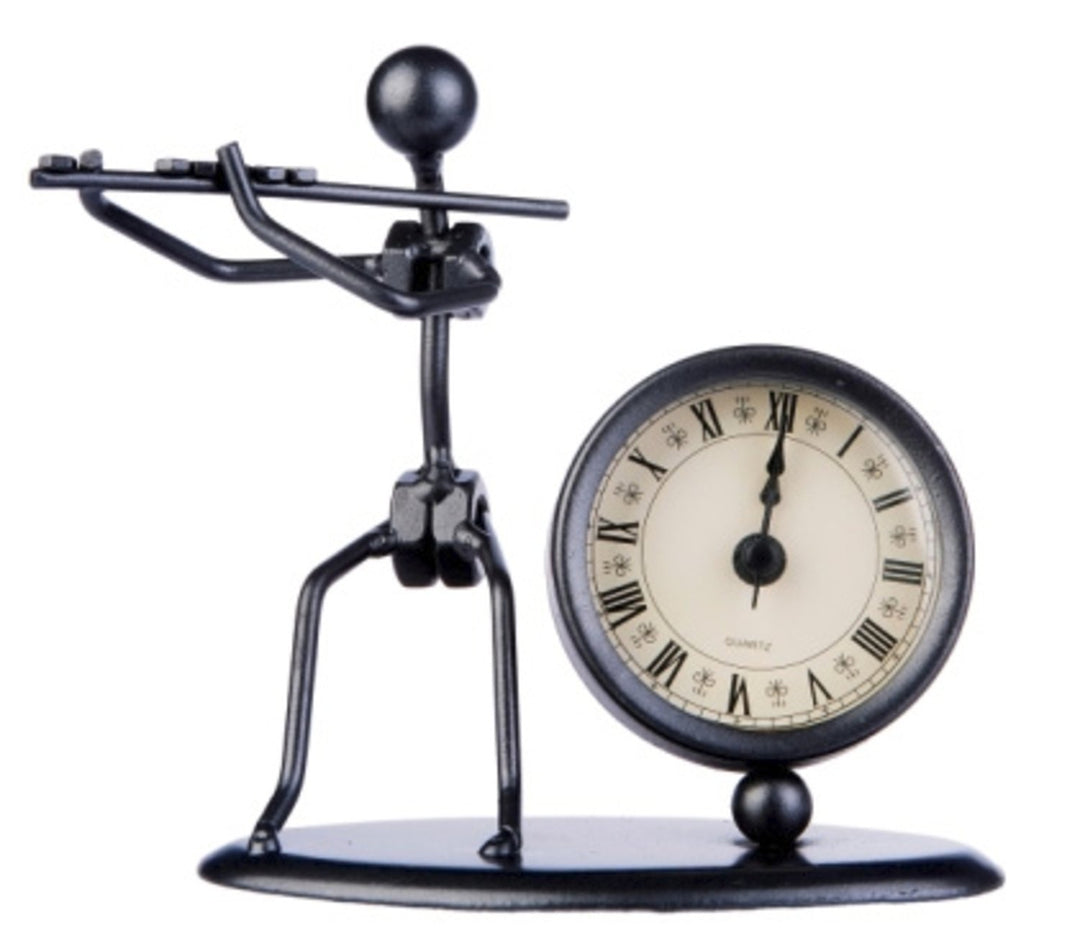 GEWA Scultura con orologio - Flauto