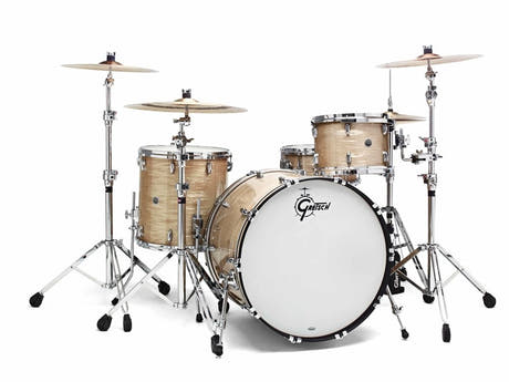 Gretsch USA Brooklyn set shell a 3 pezzi 24", Creme Oyster