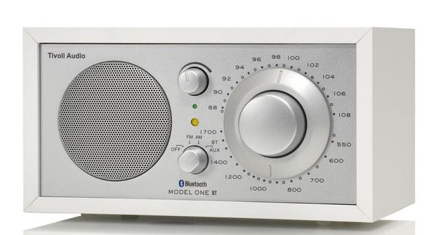 Tivoli Audio Model ONE BT Bluetooth Højtaler (Bianco, Argento)