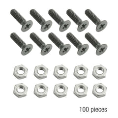 Adam Hall Chassis M3 Set di Viti (100 pezzi)