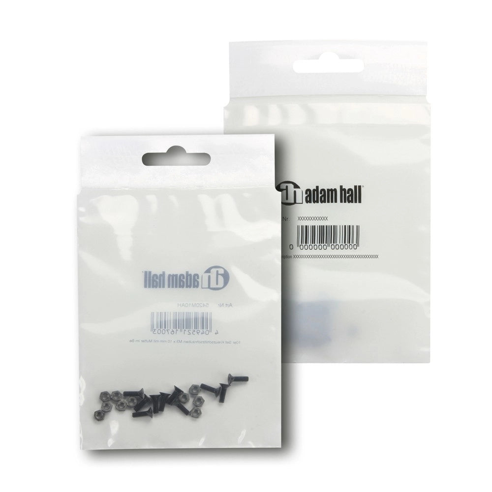 Adam Hall Chassis M3 Set di Viti (10 pezzi)