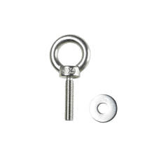 LD Systems 5430 M8 - Vite ad anello in acciaio inossidabile M8 x 30 mm incl. rondella