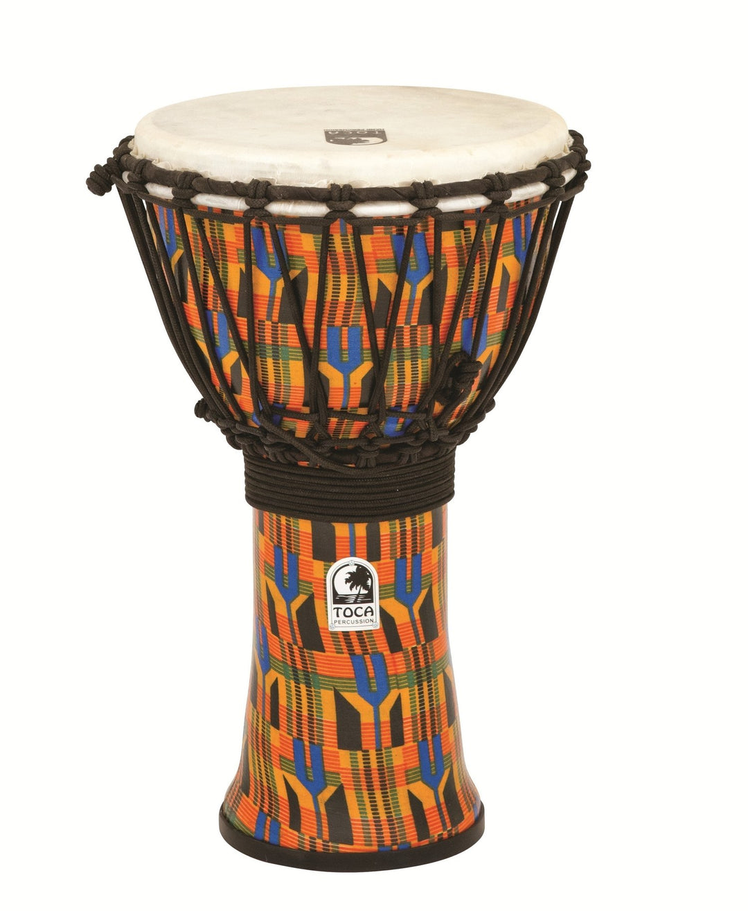 Toca Djembe Freestyle accordato a corda - Viola Woodstock (SFDJ-9WP)