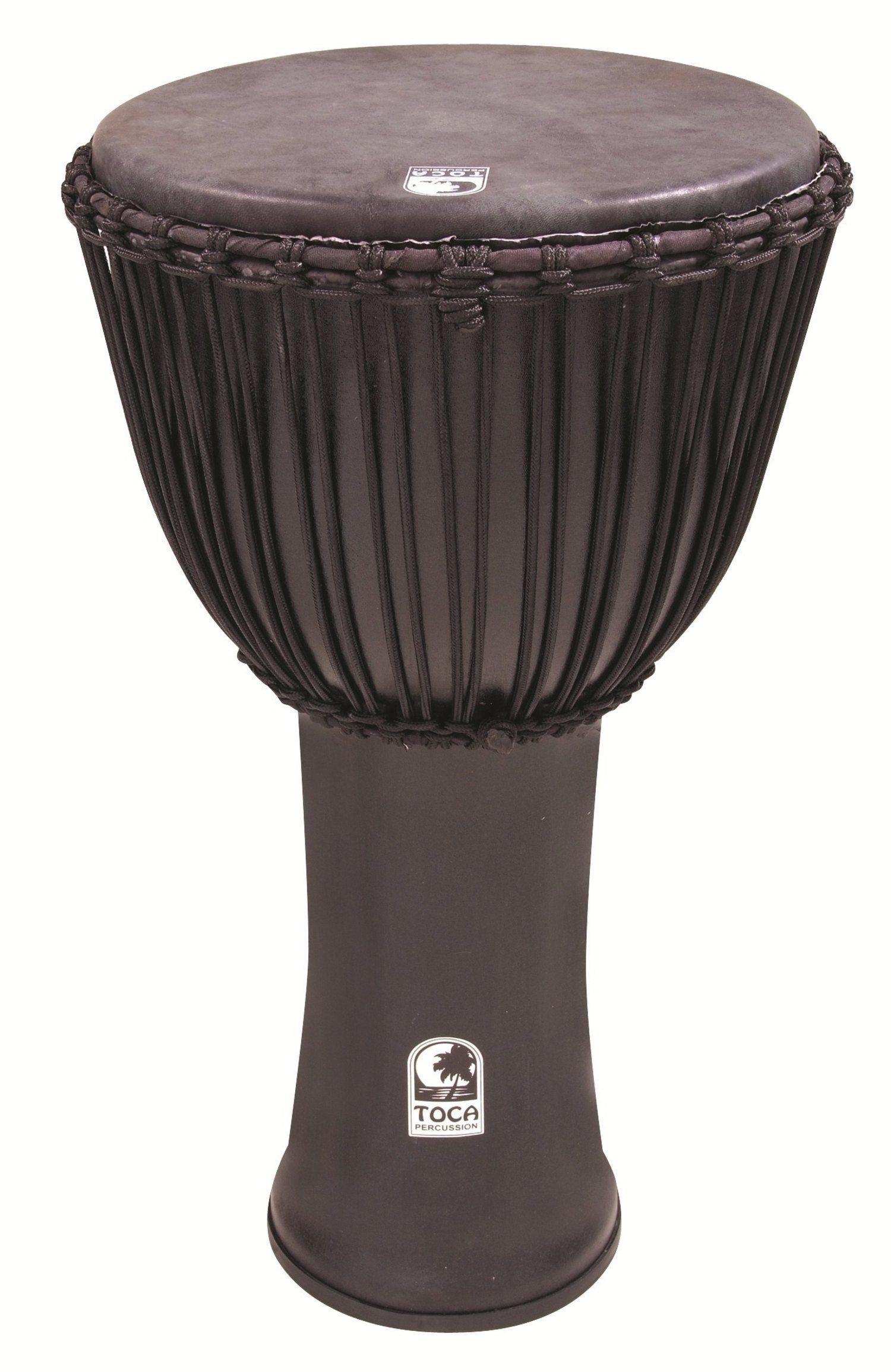 Toca Djembe Freestyle Rope Tuned - Kente Cloth with Bag (SFDJ-14K)