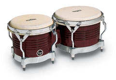 Latin Percussion Bongo Matador Wood - Marrone mandorla (M201-ABW)