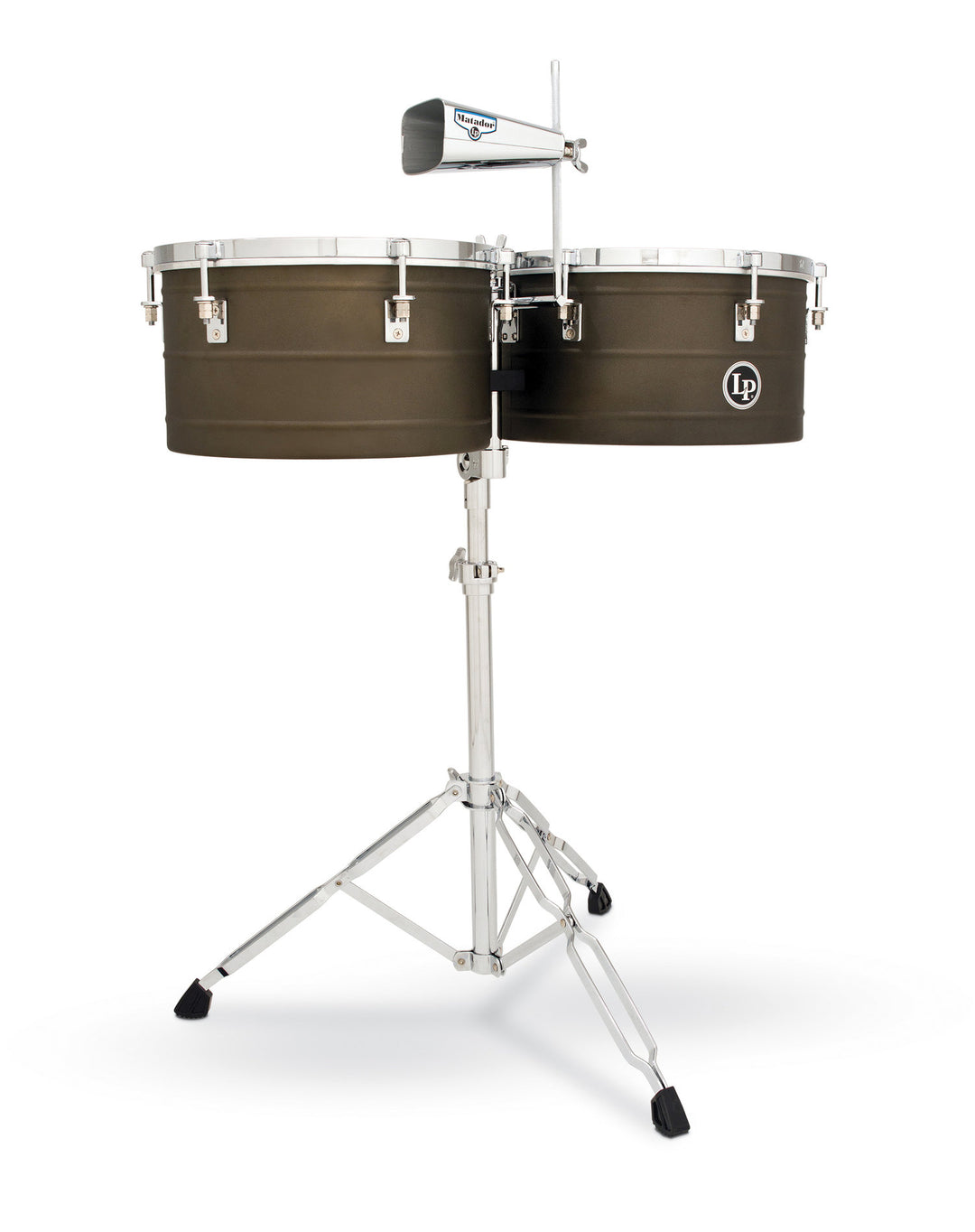 Latin Percussion Timbales Matador - Acciaio con rivestimento antico (M258)