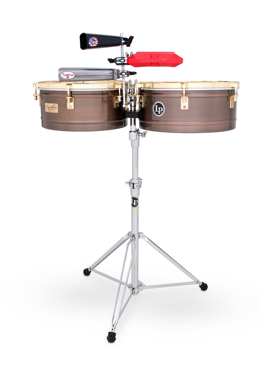Latin Percussion Timbales Karl Perazzo - 14" e 15" (LP257-KP)