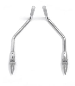 Gibraltar Accessorio per grancassa Dunnett Gull Wing Spurs - GWS127 (sperone gull wing da 12,7 mm)