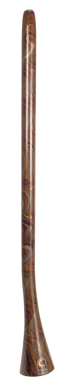 Toca World Percezione Didgeridoos - Green Swirl (DIDG-DGSH)