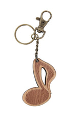 Portachiavi GEWA a forma di croma, in legno