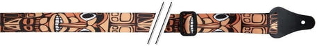 Fire & Stone tracolla per ukulele in nylon, "Totem One", 37 mm