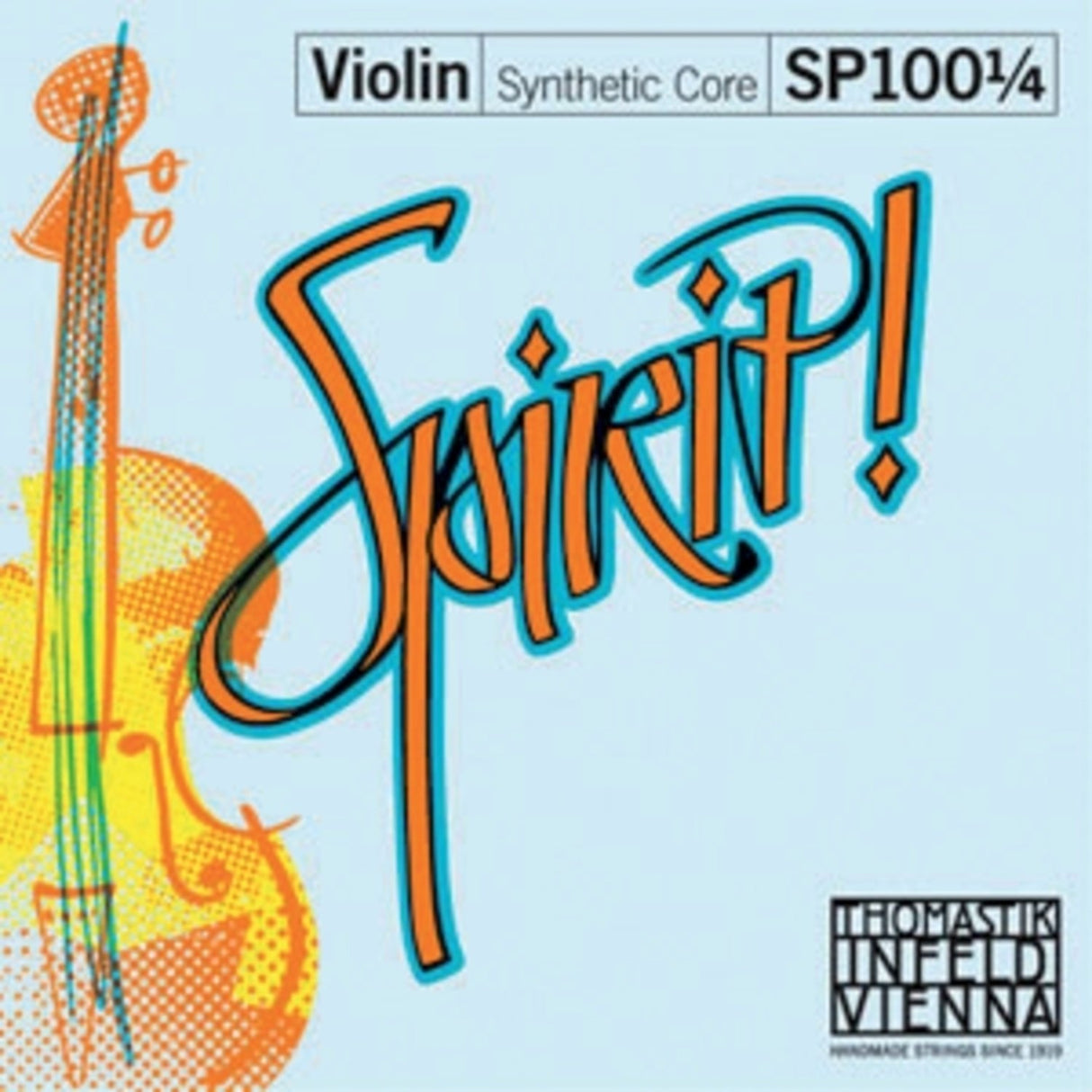 Thomastik-Infeld Violin strings Spirit Fractonal – for small sizes - Set 1/4 (SP1001/4)