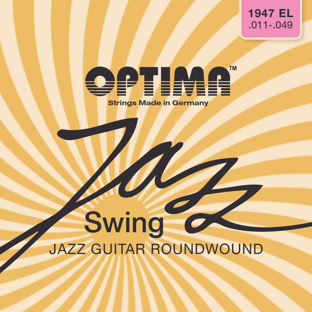 Optima corde per Chitarre elettrica Jazz Swing Chrome Round Wound - Set (1947EL)