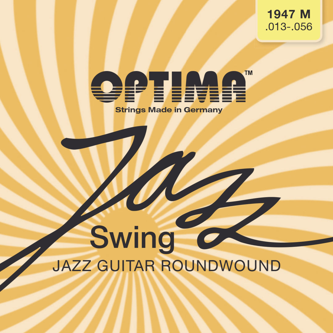 Corde Optima per chitarre elettriche Jazz Swing Chrome Round Wound - Set (1947M)