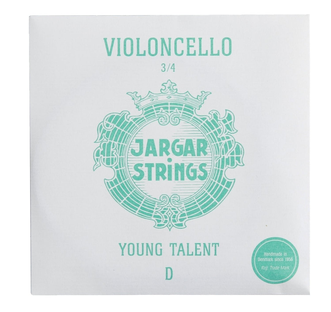 Jargar corde per violoncello YOUNG TALENT – scala corta - D 3/4 medium (0,99mm)