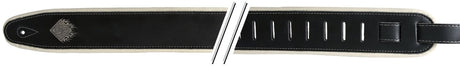 GEWA Guitar Straps F&S Comfort - Black/Cream