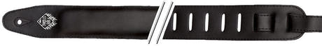 Fire & Stone Comfort tracolla per chitarra in pelle, marrone, imbottita da 60 mm