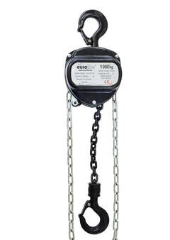 Eurolite Paranco a Catena 6M/1.0T (Nero)