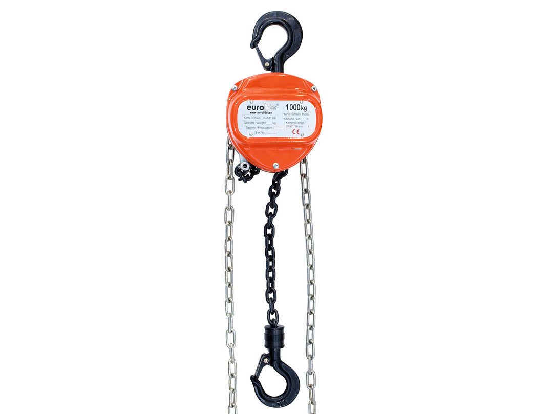 EUROLITE Paranco a catena 10M/1.0T