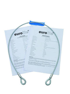 Cavo di Sicurezza 100cm (15 kg) 4mm