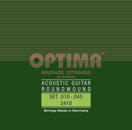 Optima 1727.12EL Bronze corde per chitarre western a 12 corde