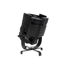 EUROLITE FS-1 supporto da pavimento, acciaio, nero