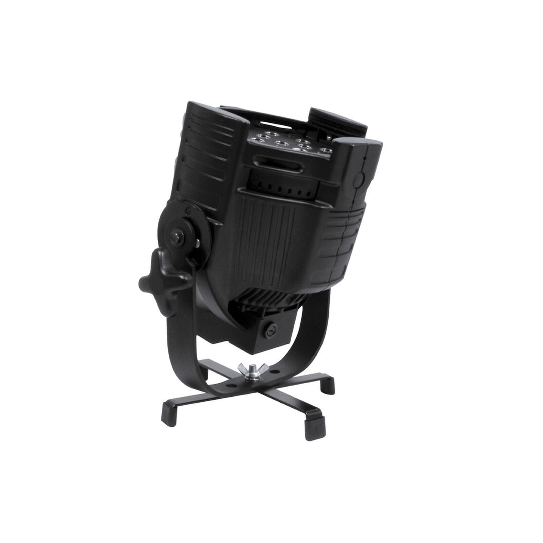 EUROLITE FS-1 supporto da pavimento, acciaio, nero
