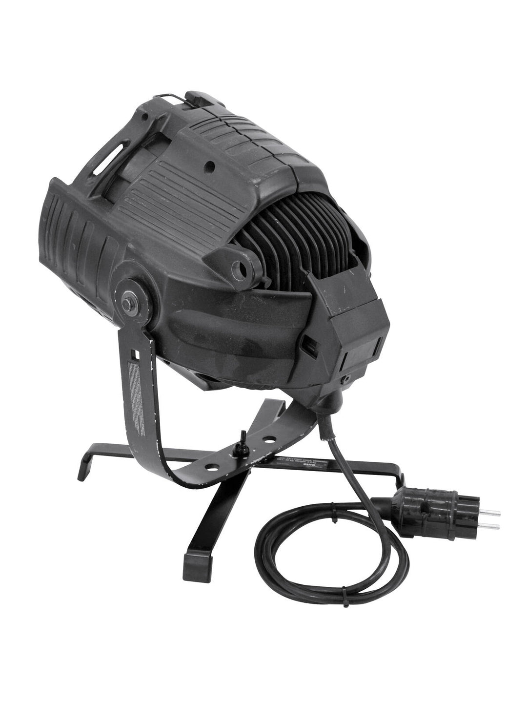 EUROLITE FS-3 supporto da pavimento, acciaio, nero
