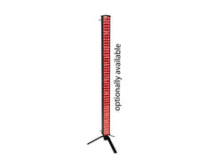 EUROLITE FS-4 supporto da pavimento, acciaio, nero